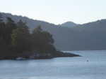 View of the public dock from the town