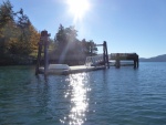 Departing around 11 AM for a slow-cruise back to Anacortes. There's a 4 hour limit at the public dock. It's sized right for about 4 C-Dories.