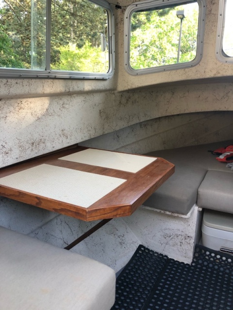 refinished table
