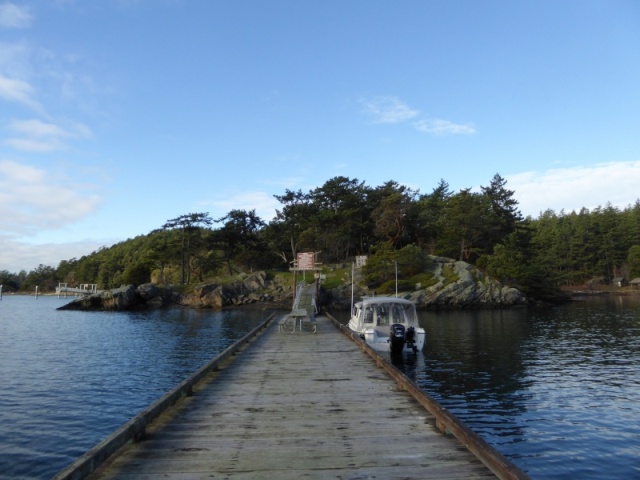 Fossil Bay dock