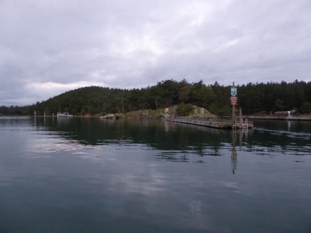 Sucia Island now completely vacant on Christmas
