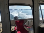 Flat calm Rosario Strait heading towards Lopez