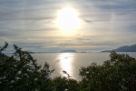 Looking out from Wiggins Point. Matia to the left, Orcas to the right, and Lummi, Clark, and Barnes straight ahead.