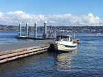 Back at the dock after a perfect 5 hours out on the lake on a Saturday.