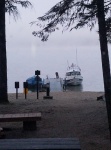 Foggy October morning on Priest Lake, Idaho