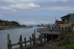 Looking north up the slough