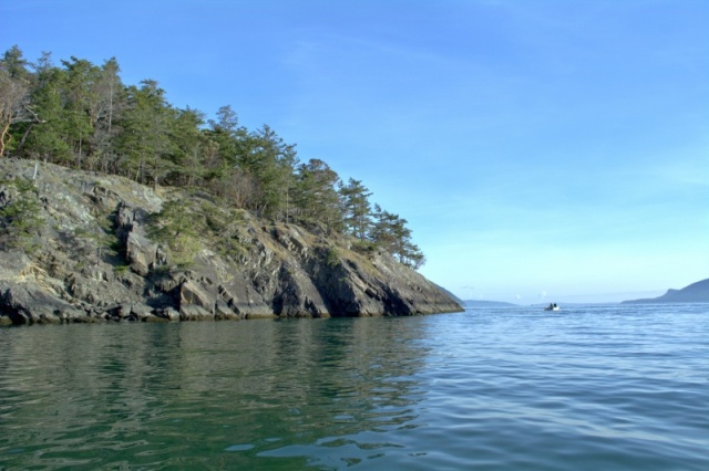 Saturday morning on the buoy at James Island