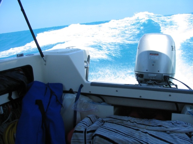 FL Keys, rough water on the way to the Dry Tortugas