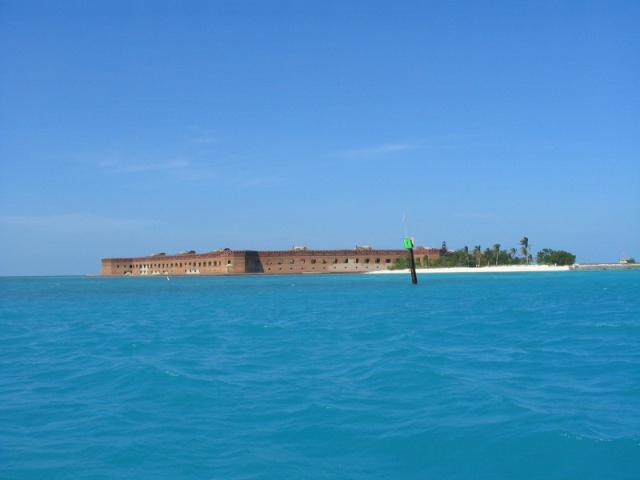 FL Keys approach to Ft. Jefferson, the Dry Tortugas