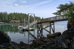 Low tide at Doe Island