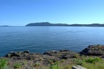 Rosario strait from Doe Island on Sunday May 5th