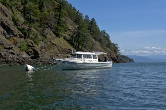On the buoy at Eagle Harbor, Cypress