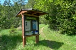 Kiosk at Eagle Harbor