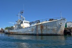 I often wonder what the plans are for these old boats. Are they being scrapped? Restored? Or just sitting abandoned?