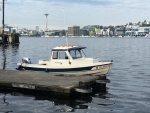 Little public dock on Lake Union