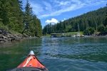 Arriving at my destination, Blakely Island, 5 miles and a couple hours later.