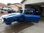 This is my current project. Wasn't looking for a project, especially another  Mustang but a buddy had it and just wanted it gone from his life (long story). Soooo, it being one of those 