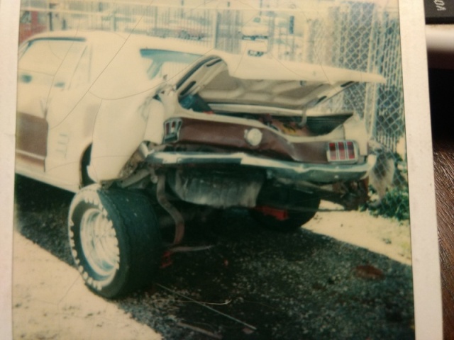 This was my very first car I bought when I was 15. Had redone the interior, had all the dings taken out, rebuilt the engine, etc., when BAM, taken out by a drunk driver.