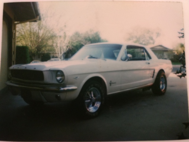 This was the '66 that replaced the other, totaled '66.