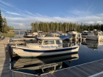 This years 30 day dock site at Bridge Bay Marina, Yellowstone Lake