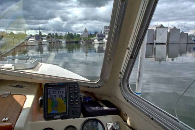 Heading into Percival Landing in Budd Inlet, Olympia