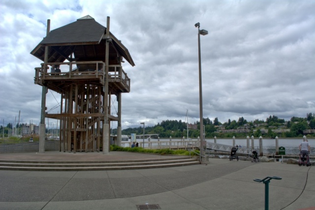 Lookout tower at Port Plaza