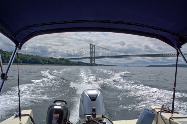 Just north of Tacoma Narrows bridges