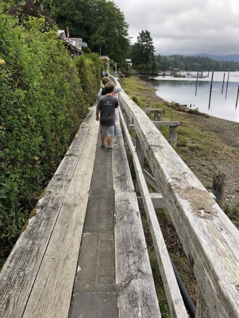 The boardwalk.