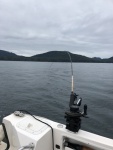 Flat calm offshore fishing