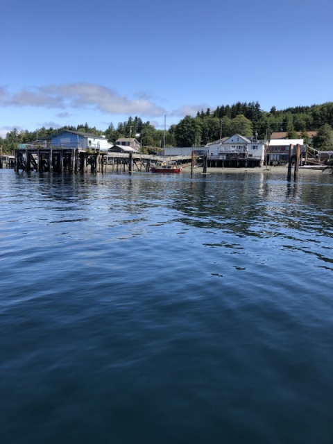 Alert Bay waterfront