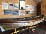 Row boat on display