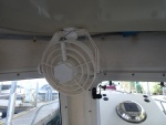 Fan for one side of windshield or 