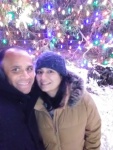 FREEZING in Boston!! But enjoying the beautiful Christmas lights