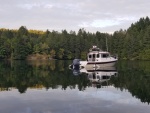 Anchored in Todd Inlet