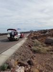 First sight of Bahia San Luis Gonzaga on highway 5.