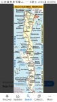 Our launch point is at Puerto Escondido just below Loreto, then down to La Paz by sea. Up in the north east the lower highway 5 shown as dirt is now a good wide paved highway all the way to highway 1.