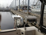 Barbecue and fish cleaning table