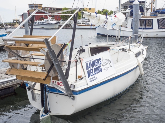 Port Townsend, WA at start of the 2019 Race to Alaska.