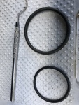 GAS cap o-ring vs. WATER & WASTE cap o-ring