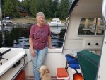 dogs: check, lunch packed: check, in the water: check, engine won\'t start.  Nice C-Dory behind me enjoyed the day though!