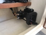 AutoPilot Smart Pump installed below cabin sink