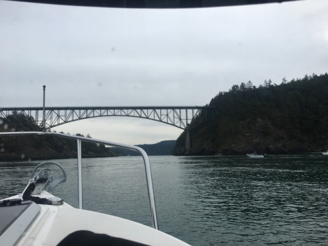 Going thru Deception Pass