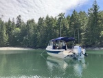 Anchored in Parks Bay Shaw Island