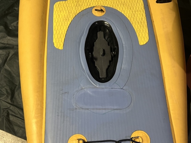 Repaired Hobie Kayak