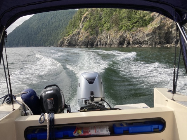 Cruising along Lummi always a pleasure