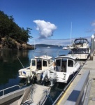 Raft up with Pan-A-C'ya at Jones Island, San Juans