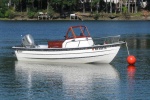 17' custom CC (SEA Craigslist, Oct 2014). Add says it's a '93 open hull converted to CC recently.