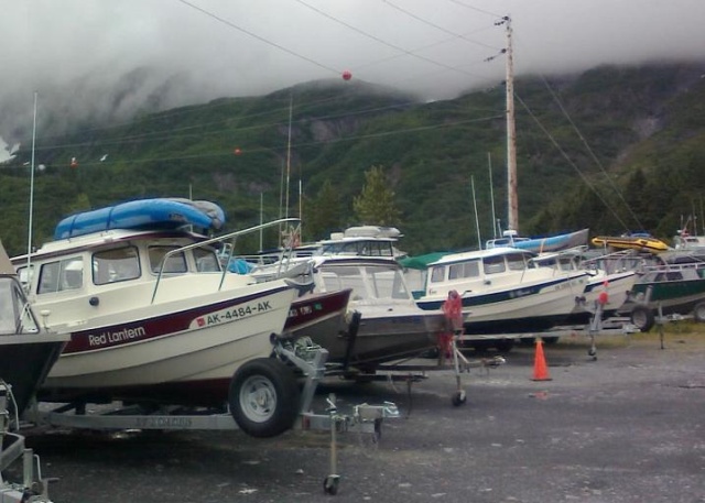 Red Lantern, C-Star, Bidarka, 22' Cruisers (Whittier AK, July 2010)