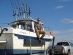 High Tide II, 26' Pro Angler
(Dad's boat at ramp in Homer AK, 
May 2010)
