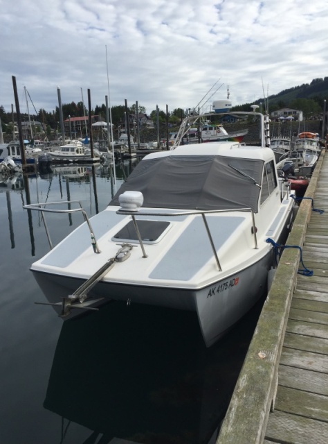 24' TomCat (Seldovia AK, July 2017), plus 3 other CDs in frame